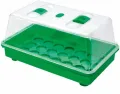 Romberg Zimmergewächshaus mit lüftbarer Abdeckhaube 38x25x19cm - Thumbnail 1