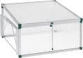 Beckmann KG FT3VG1P Frühbeet Typ Allgäu Verlängerung für FT3G1P 101 x 107 cm Polycarbonat - Thumbnail 2