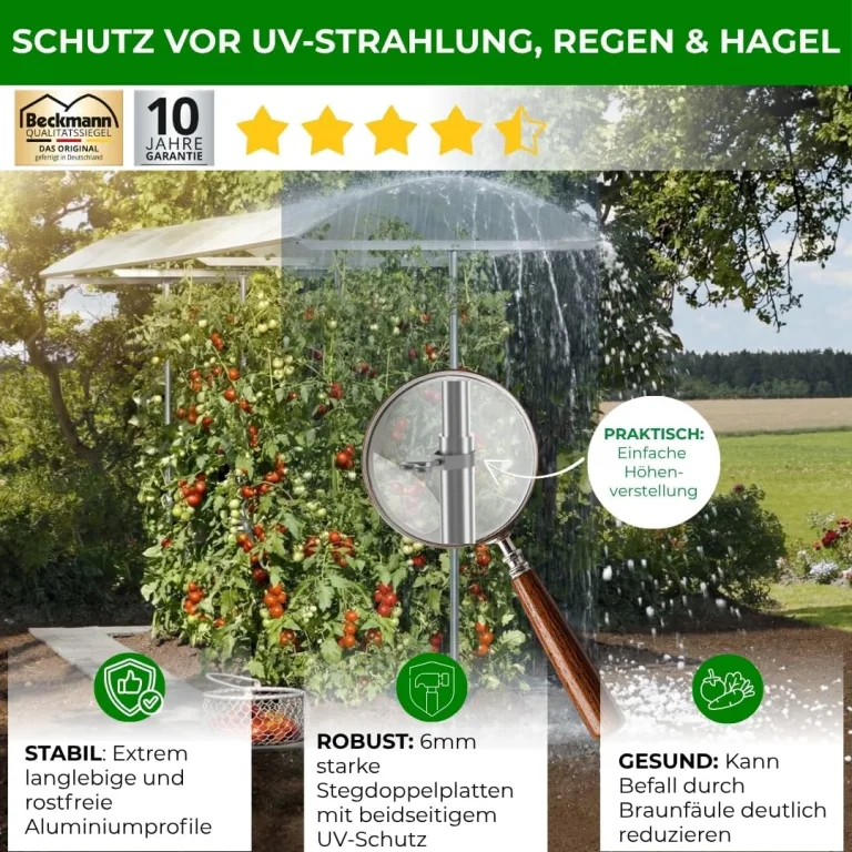 Beckmann Schutzdach für Pflanzen • PSN5 • 5,60m² – Bild 5