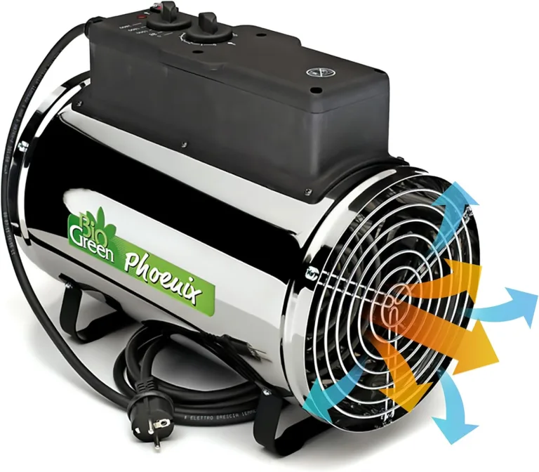 Bio Green Phoenix Gebläseheizung • Gewächshausheizung elektrisch • 2800 Watt [VIDEO] – Bild 1