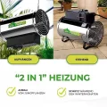 Bio Green Phoenix Gebläseheizung • Gewächshausheizung elektrisch • 2800 Watt [VIDEO] - Thumbnail 3
