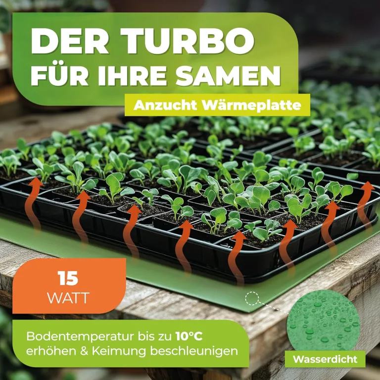 Bio Green Wärmeplatte elektrisch 10 Watt, 25 x 35 cm – Bild 7