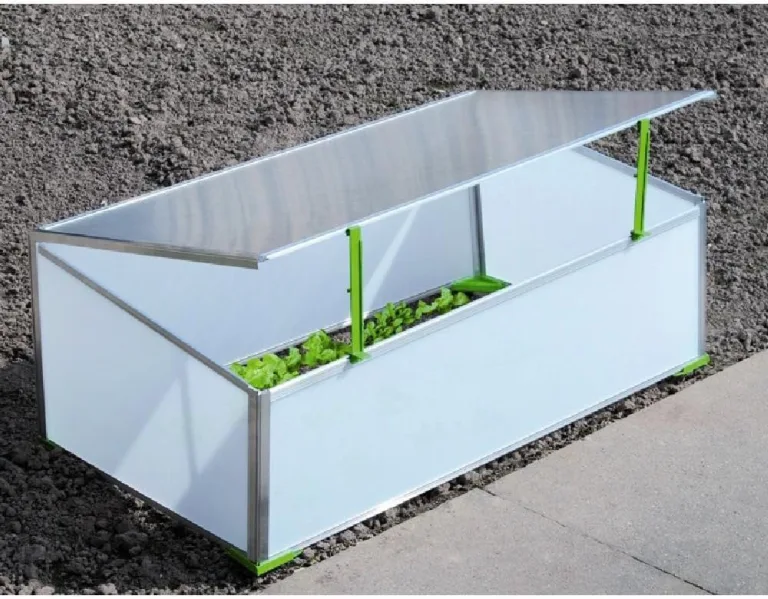 Gartentec Aufzucht Frühbeet Einfach 0,57 qm, 4 mm starke Hohlkammerplatten, Made in Germany – Bild 2