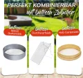 bellissa – Gabionen Kräuterspirale verzinkt 110x90x60cm - Kräuterschnecke Bausatz - Hochbeet Pflanzring für Kräuter & Gemüse mit Trennfolie - Witterungsbeständig & langlebig - Für Garten & Terrasse - Thumbnail 7