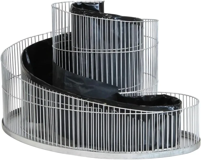 Kräuterspirale Balkon & Terrasse 57 x 42 cm 98890, silber, Outdoor – Bild 5