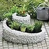 Kräuterspirale Balkon & Terrasse 57 x 42 cm 98890, silber, Outdoor – Bild 2