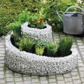 Kräuterspirale Balkon & Terrasse 57 x 42 cm 98890, silber, Outdoor - Thumbnail 8