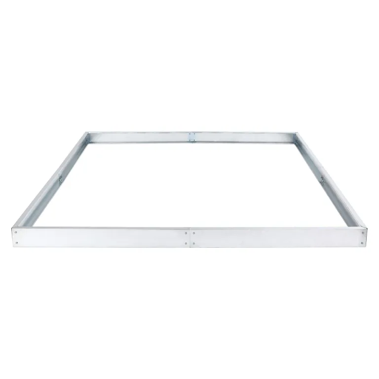 Zelsius Stahl Fundamentrahmen 250 x 189 x 10 cm | Passend zu Zelsius Gewächshäusern ASIN: B001TJ3TL8 und B00KHSY5Q0 | Verzinktes Stahlfundament für Gewächshaus – Bild 1
