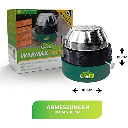 Gewächshausheizung Warmax Ø21xH13 cm – Bild 9