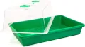 mgc24 Zimmergewächshaus Greenhouse Anzuchtset - Anzuchtschale mit Deckel und Belüftung - Komplettset mit 50 Quelltabs - Thumbnail 2