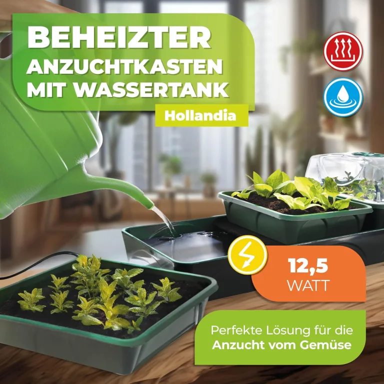 Bio Green Zimmergewächshaus Hollandia Aufzuchtstation – Bild 2