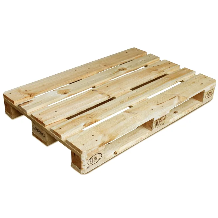 GERSO Europalette 120x80cm - Flachpalette - zertifizierte Neuware - Vollholz - EPAL – Bild 1
