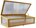 Habau 2855 Frühbeet Aufsatz für Habau Hochbeet, 115 x 53 x 32 cm, Gelb - Thumbnail 4