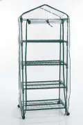 Biotop B2092 Gewächshaus 4 Etagen, 68 x 49 x 156 cm, transparent - Thumbnail 2