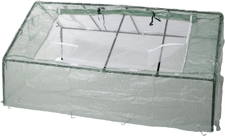 Gartenfreude Folien Gewächshaus Frühbeet 120 x 60 x 60 cm (Lx B x H) – Bild 8