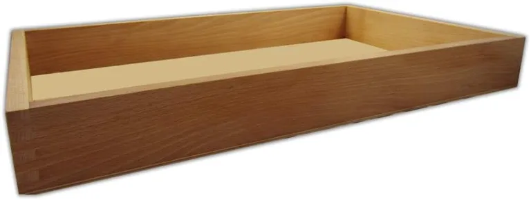 GREEN24 Gewächshaus Style-Box Beige GK5331H für Bewässerungswanne + Topfplatte - Birke Massivholz gewachst – Bild 1