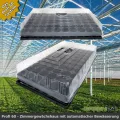 GREEN24 Hydroponik 60 Zimmer-Gewächshaus Profi XL mit automatischer Bewässerung für die Anzucht Zimmer Treibhaus mit Wanne + Kapillarsystem + Topfplatte + Haube - Thumbnail 6