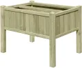 Gartenpirat Hochbeet mit 6x Pflanzkasteneinsatz • Holz • 0,85m² - Thumbnail 2