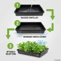 GREEN24 Profi Gewächshaus-Wanne XL565G gelocht für Pflanzen, Gewächshäuser und Garten - Thumbnail 6