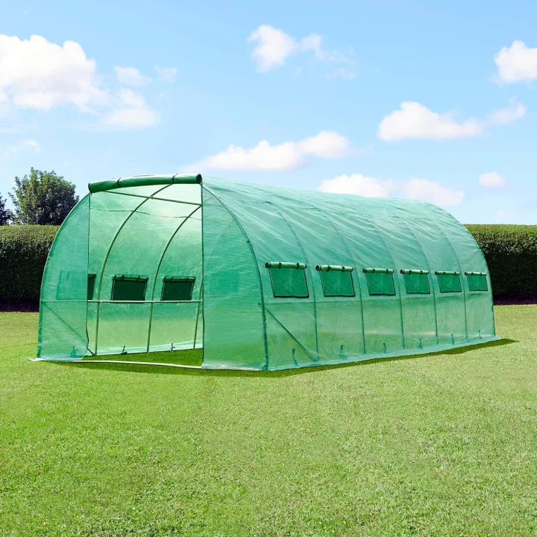 FeelGoodUK PT6 6 x 3 x 2 m Abdeckung für Folientunnel Garten Gewächshaus – Bild 1