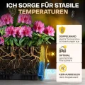 Ondis24 Vulkan Pflanzkübel groß außen Kunststoff 100cm Schiefer Optik Blumentopf mit Wasserspeicher Winterfest anthrazit - Thumbnail 4