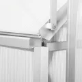 Zelsius Gewächshaus 4,75m² • HKP 4mm • silber - Thumbnail 5