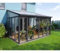 Palram Veranda San Remo Wintergarten, Grau, 295x425x310 cm - Thumbnail 3