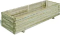 vidaXL Holz Garten Hochbeet Pflanzkasten Blumenkasten Blumenkübel Gemüsebeet - Thumbnail 8