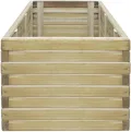 vidaXL Holz Garten Hochbeet Pflanzkasten Blumenkasten Blumenkübel Gemüsebeet - Thumbnail 5