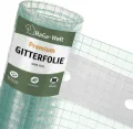 HaGa Gitterfolie 4m Breite in transparent – Extrastarke Folie für Gewächshaus klein & groß – als Gewächshausfolie & Winterschutz (Meterware) - Thumbnail 1
