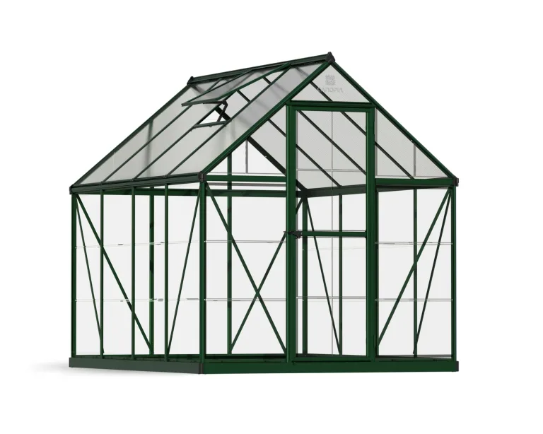 Palram HYBRID 6X4 Bundle Silber Gewächshaus 126x 185x 208 cm – Bild 5