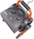 Aktobis Elektroheizer Heizgebläse Heizung oder Frostwächter WDH-BGP02 (2 kW), schwarz/rot - Thumbnail 7