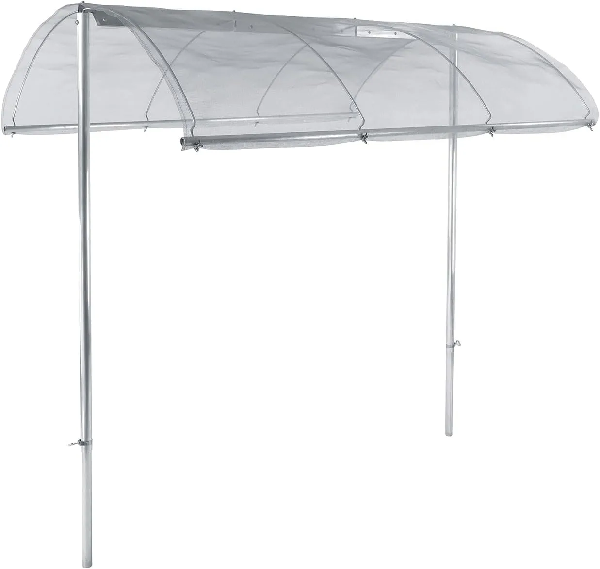 bellissa Tomatendach Höhenverstellbares Schutzdach für Tomaten - L:150 x B:120 x H:125-185 cm - Bild 1