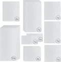 Zelsius Hohlkammerstegplatten Set 31-teilig | 6 mm Gewächshausplatte | Ersatzplatten für Gewächshaus, Garten Treibhaus - Thumbnail 1