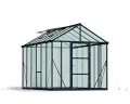 Canopia by Palram Gewächshaus Gross Glory 8x12 Treibhaus 253x364 cm Aluminium Anthrazit Tomatenhaus Polycarbonatplatten UV-beständig - Thumbnail 10