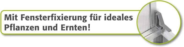 JUWEL Thermo-Frühbeet 200 (Gewächshaus/Thermohaus) passend für Hochbeet 2 x 1 m - 20443 – Bild 3