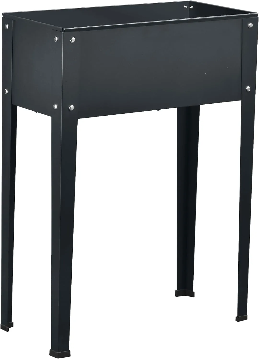 Dehner Hochbeet Münster, ca. 60 x 30 x 80 cm, Stahl, grau - Bild 1