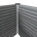 vidaXL Garten Hochbeet Pflanzkasten Blumenkasten Gemüsebeet Pflanzkübel Blumenkübel Frühbeet Gartenbeet Pflanzbeet WPC 100x50x91cm Grau - Thumbnail 6