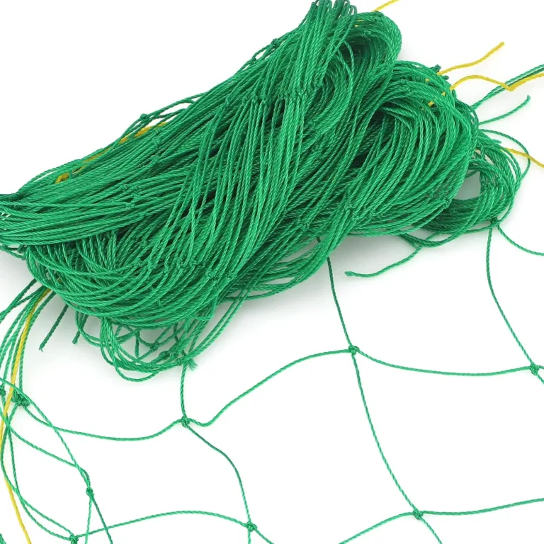 KINGLAKE Ranknetz für Kletterpflanzen, Gurkennetz 3.6X1.8M, Rankhilfe Gurken Netz, Pflanzennetze Kletternetz, Hochbeet Rank Netz, Rankgitter für Gewächshaus Garten Bohnen Tomaten-Grün – Bild 6