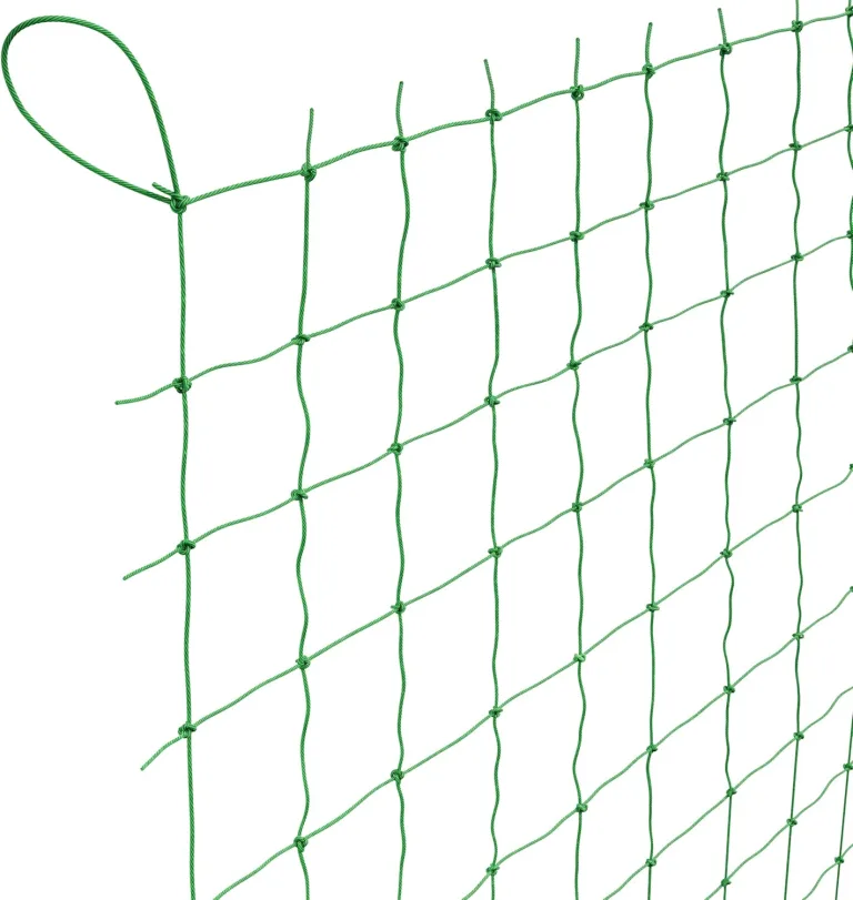 GardenGloss® Ranknetz mit großer Maschenweite für besonders ertragreiche Ernte von Gurken, Tomaten und Anderen Gemüsepflanzen - Rankhilfen für Kletterpflanzen (2m x 10m) – Bild 1