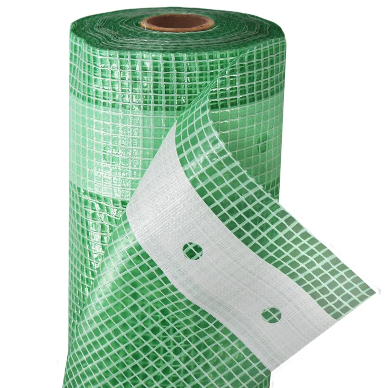 Aquagart Gewächshausfolie Gitterfolie Frühbeetfolie Gartenfolie 250g UV Stabil grün Verschiedene Breiten und Längen (5m, grün/transparent 2,0m breit) – Bild 3
