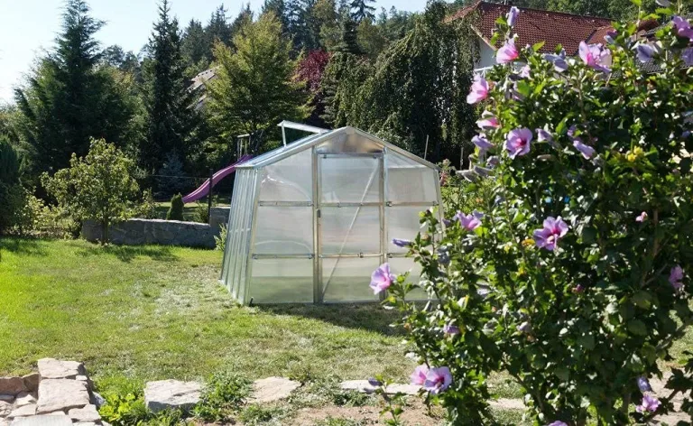 Gewächshaus/Treibhaus G21 GZ 48 - 251 x 191 cm, Stabile und langlebige Konstruktion aus hochwertigen verzinkten Profilen – Bild 2