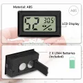 Digital Thermometer Temperatur Luftfeuchtigkeitmessgerät Hygrometer Mini für WohnzimmerInnen Gewächshaus - Thumbnail 6