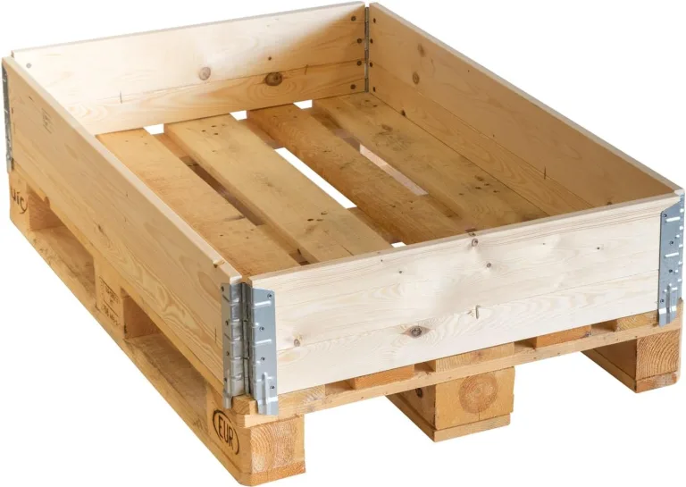 DTZ Palettenrahmen Aufsatzrahmen Hochbeet Gartenbeet Stapelrahmen (120x80x20 cm) – Bild 4