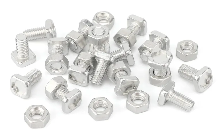 KINGLAKE Gewächshaus Schrauben gewächshausschrauben- 50 Stück Hammerkopfschrauben mit Muttern Aluminium Gewächshaus Zubehör Schrauben Teil – Bild 1