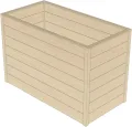 HORI Hochbeet Kit, Holz Stecksystem 80 cm hoch – Pflanzkasten Bausatz aus Fichte, 18 mm Wandstärke für Garten, Gemüsebeet & Kräuterbeet – DIY Pflanzkasten, in 15 Größen: Modell Magdeburg (60x120) - Thumbnail 1