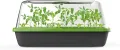 Romberg BoQube L Plus Mini Gewächshaus Anzuchtset & Pflanzkasten mit 10 selbstbewässernden Pflanzzellen und Bewässerungssystem, Zimmergewächshaus für Indoor Kräutergarten, 41×17×23 cm, Anthrazit-Grün - Thumbnail 11