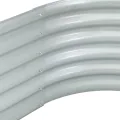 vidaXL Hochbeet Stahl Silbern 240x80x44 cm Gemüsebeet Pflanzbeet Pflanzkasten - Thumbnail 5