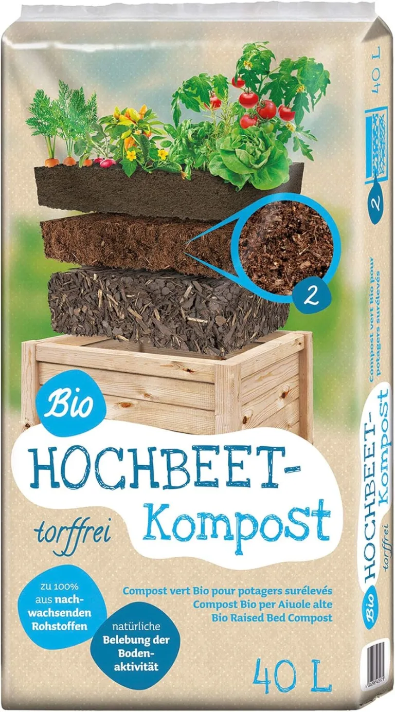 Universal Bio Hochbeet-Kompost 40 Liter – Bild 1