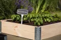 BigDean 3X Hochbeet Palettenrahmen 120x80x20cm groß - Holzrahmen faltbar, steckbar & stapelbar - ideal für Pflanzen, Blumen, Obst, Gemüse & Kräuter - Thumbnail 4